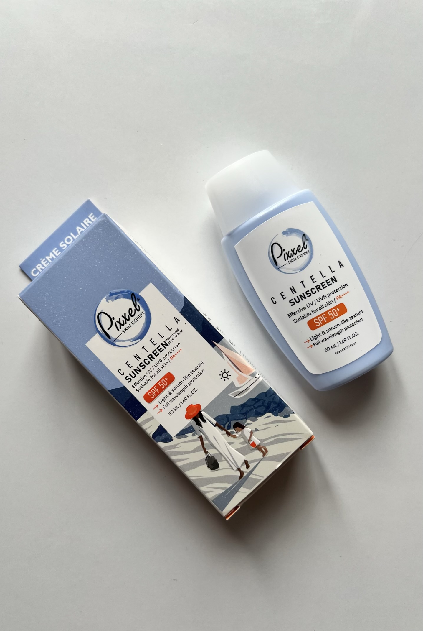 کرم ضدآفتاب پیکسل سنتلا spf50