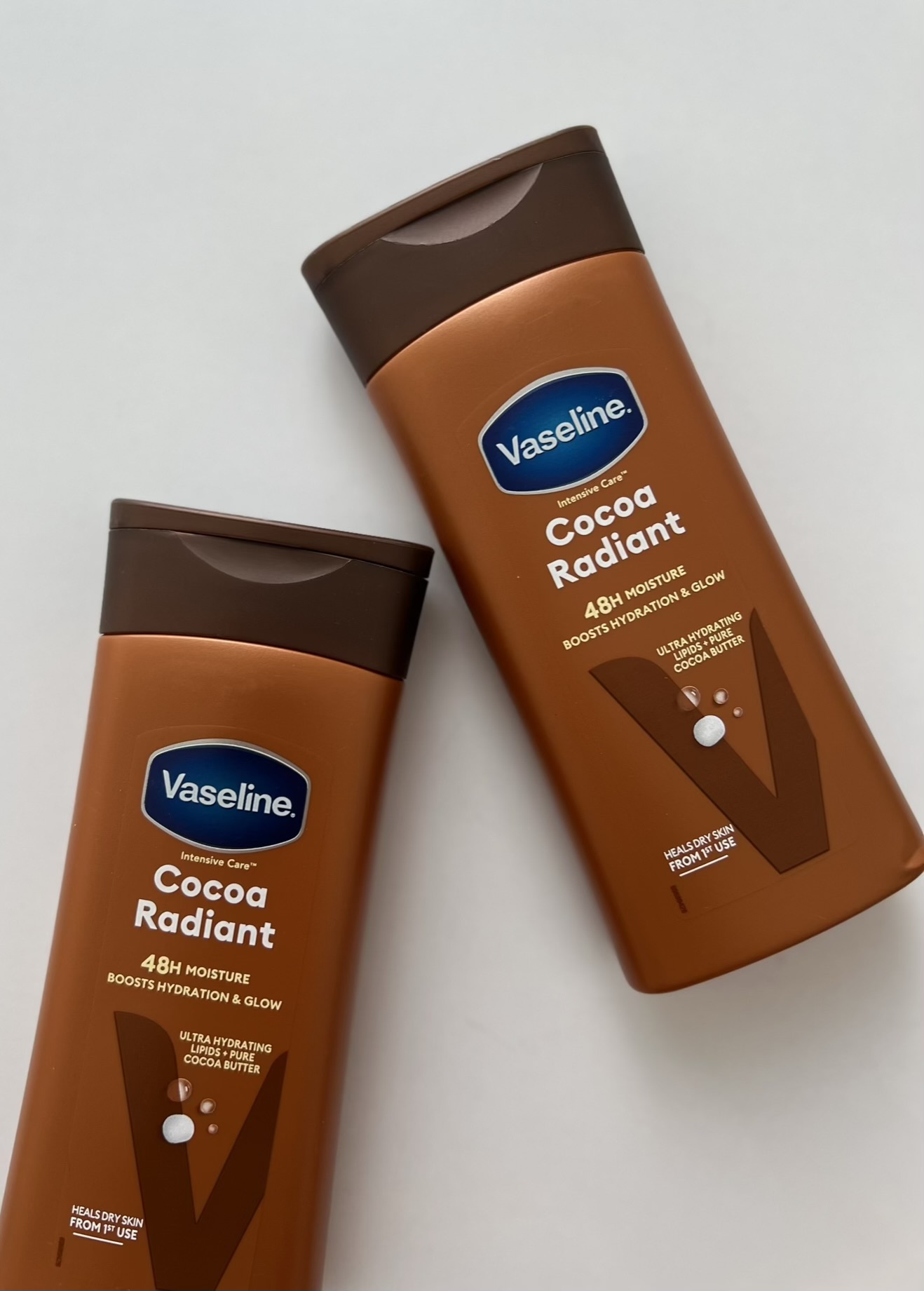 لوسیون بدن وازلین مدل cocoa radiant حجم 200 میل🤎🧋🪞✨