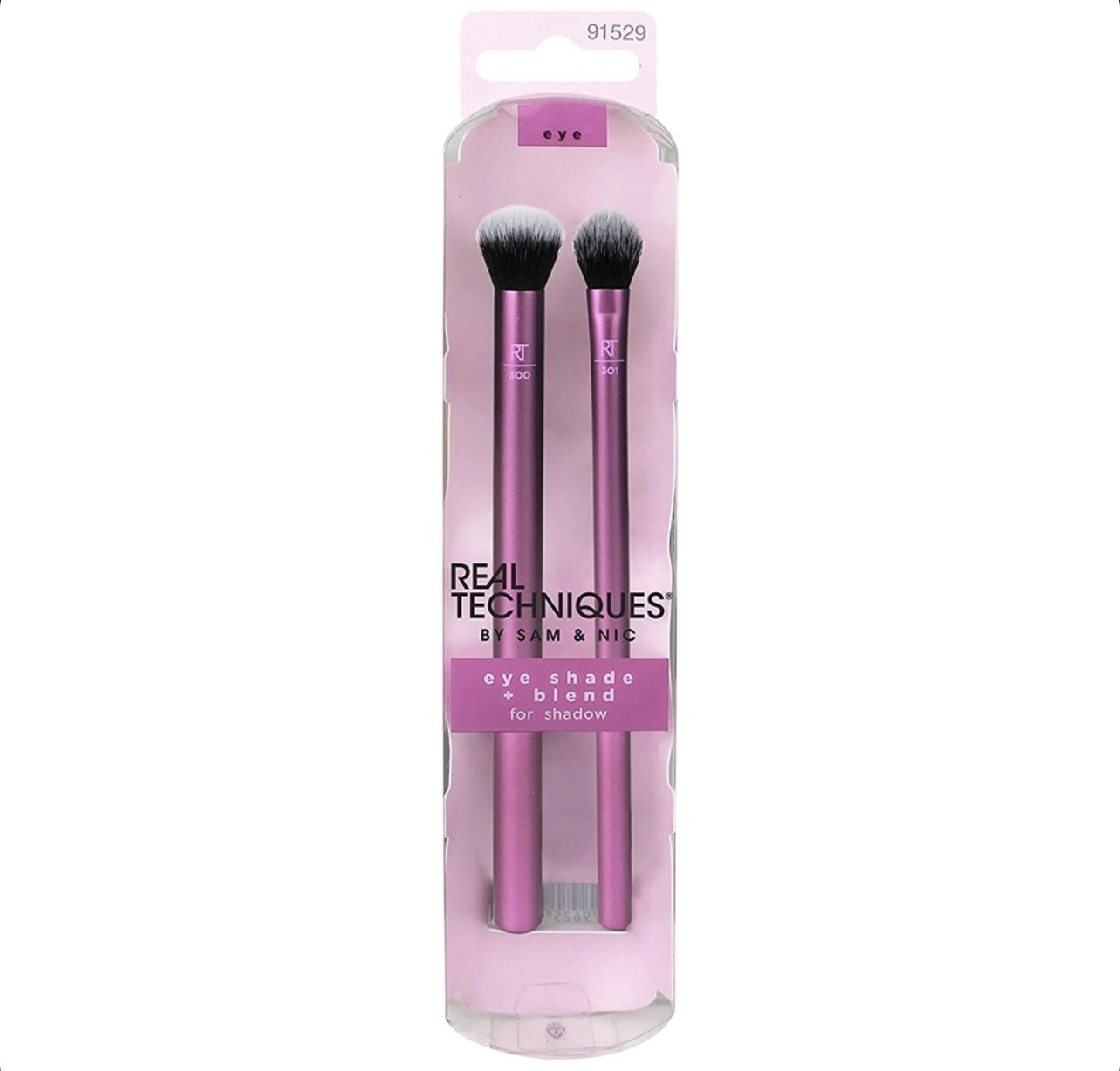 براش دوتایی سایه چشم ریل تکنیک REAL TECHNIQUES dual ended brow brush